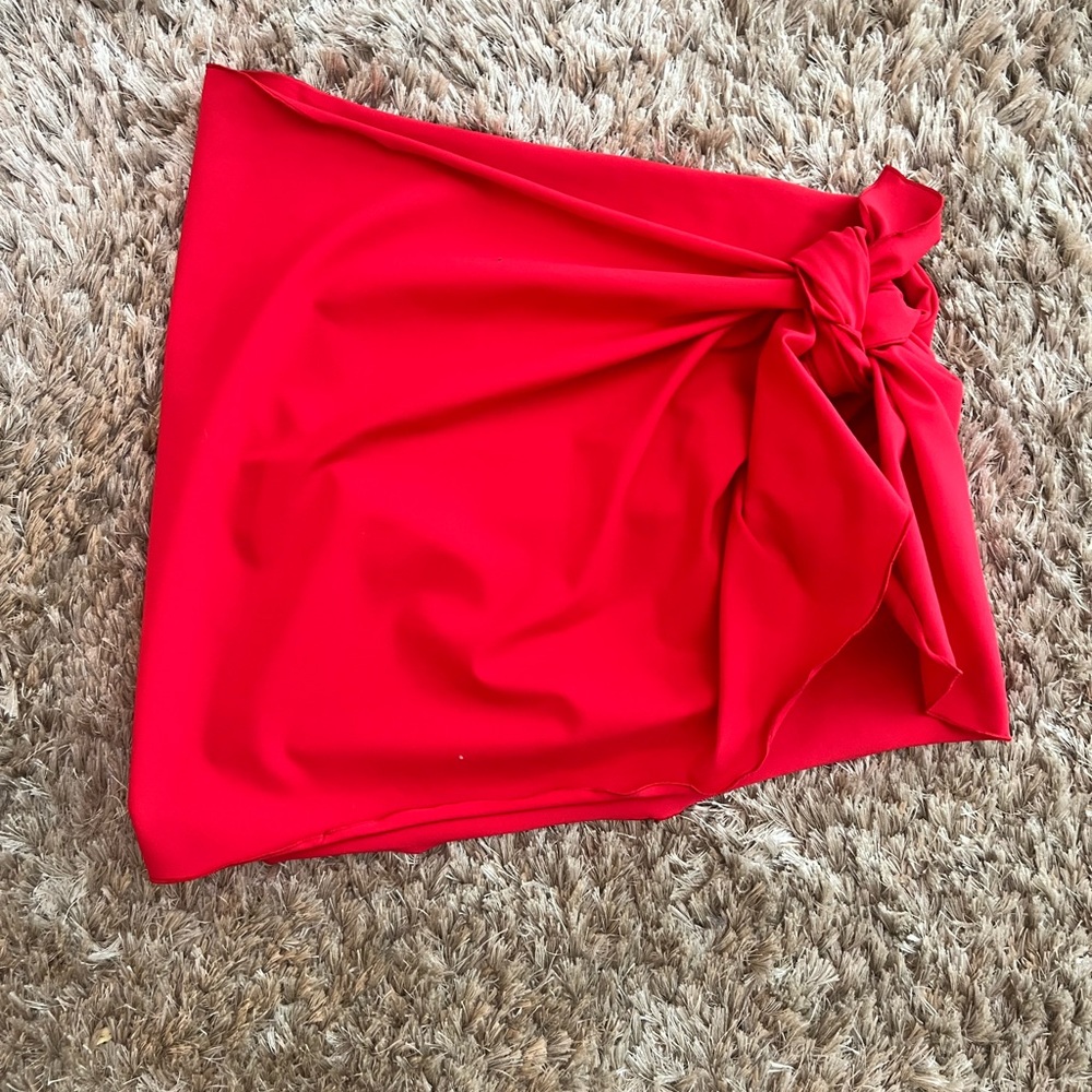 Laura Urbinati Red Sarong/Cover up NEW